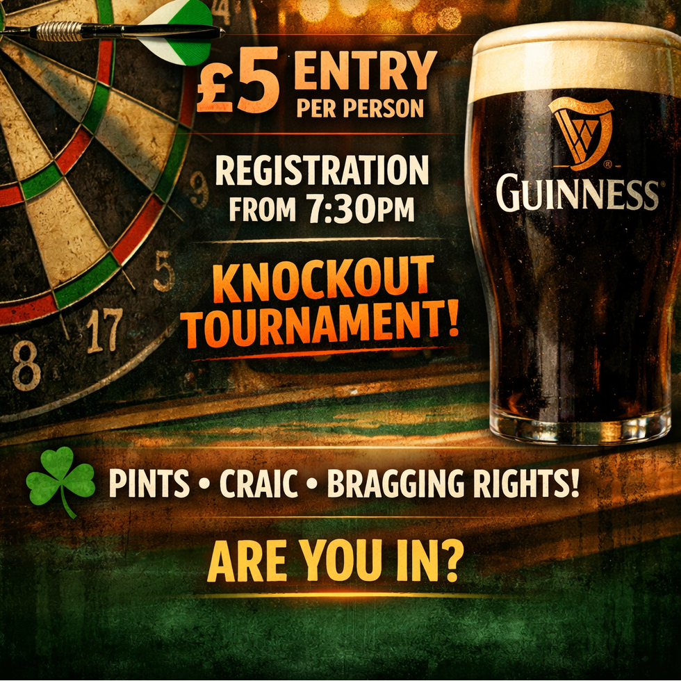 Darts KO - Thursday 4th June
